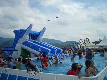 Inflatable pools