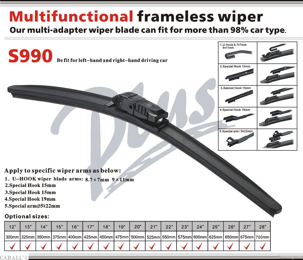 Multifuntional Soft Wiper Blade