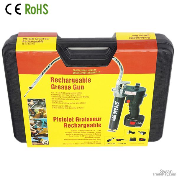 12V cordless grease gun