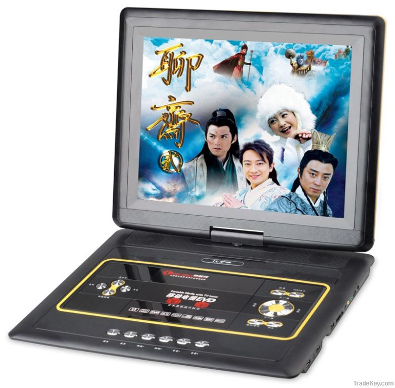 19.8 Inch Portable DVD Player, DVD/Analog TV/GAME Function