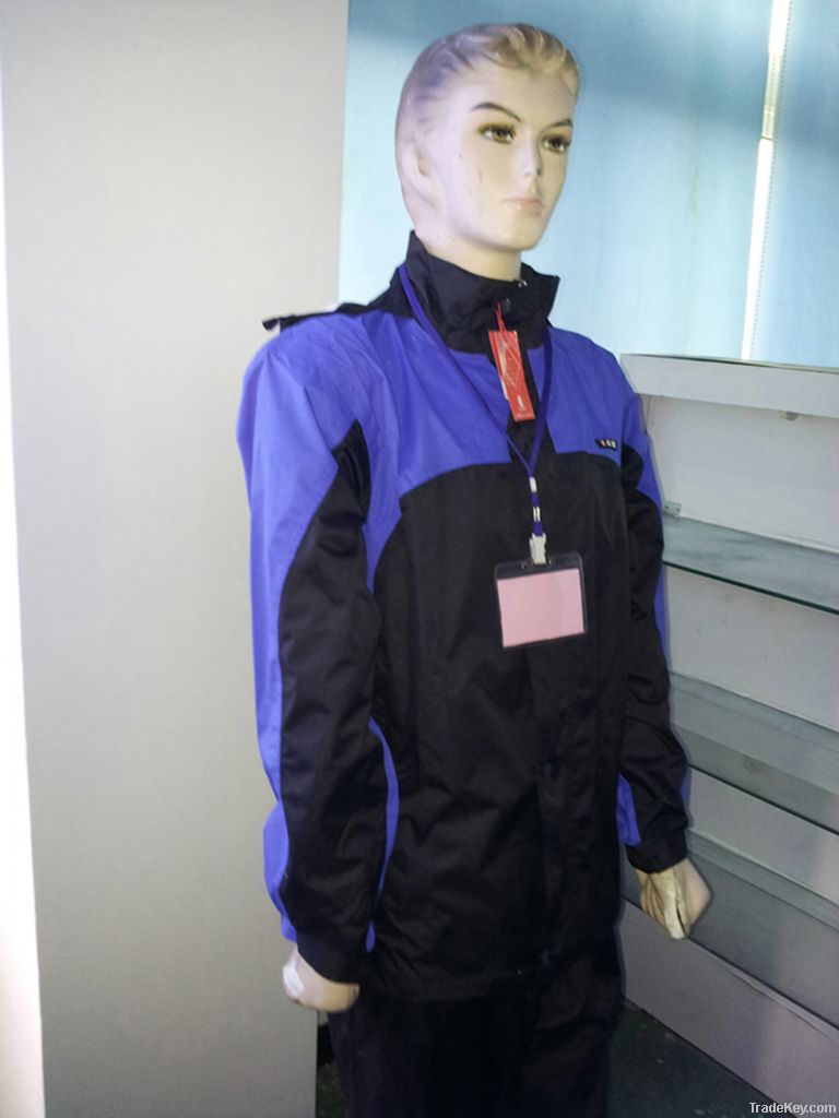 100% polyester splicing rainsuit