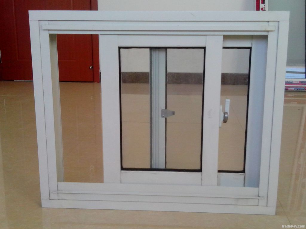 2013 hot sale new style pvc sliding window