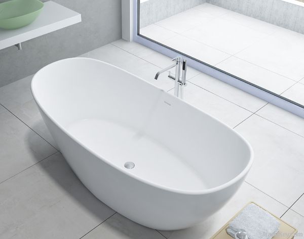 Solid Surface Composite Stone Bathtub PB1002