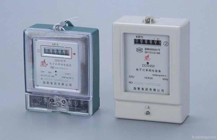 DDS450 Single-Phase Electronic Watt-Hour Meter