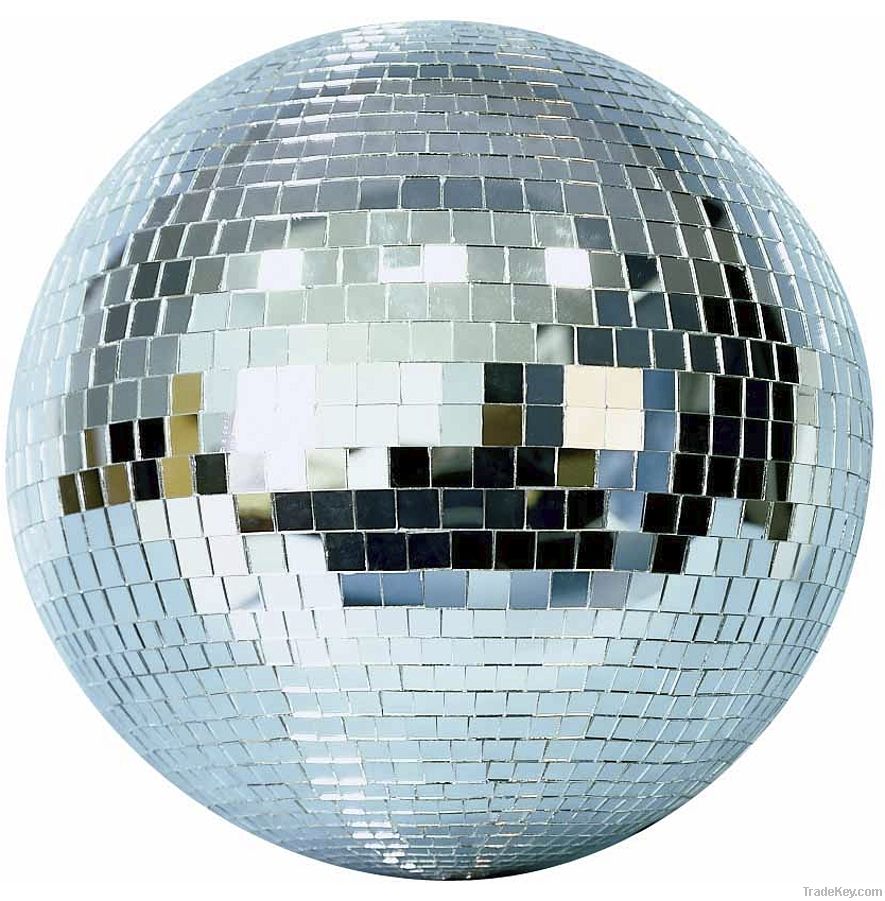 Rotating Disco Light Mirror Ball