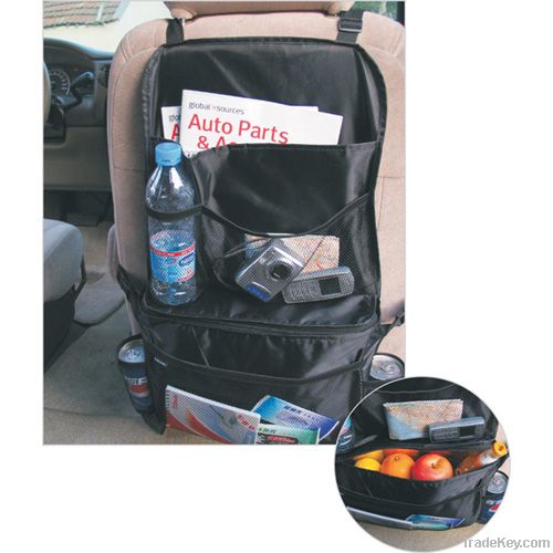 Seat Back organizer with cooler