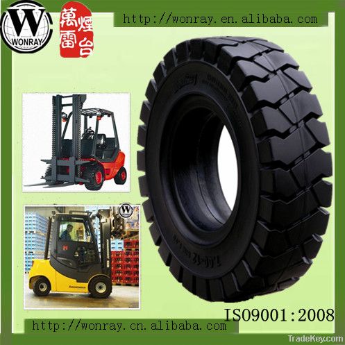 solid forklift tire