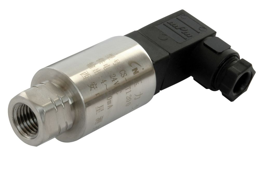 Ceramic pressure transducer