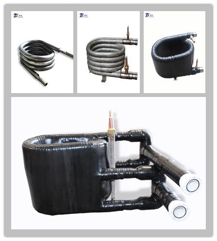 high performance titanium coaxial tube-in-tube heat exchanger