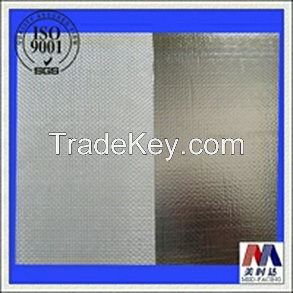 Single side Aluminum Foil Laminate to Fiberglass Fabric