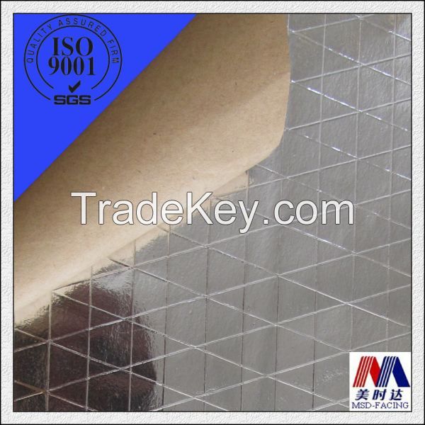 Aluminum foil scirm kraft heat insulation roof materials