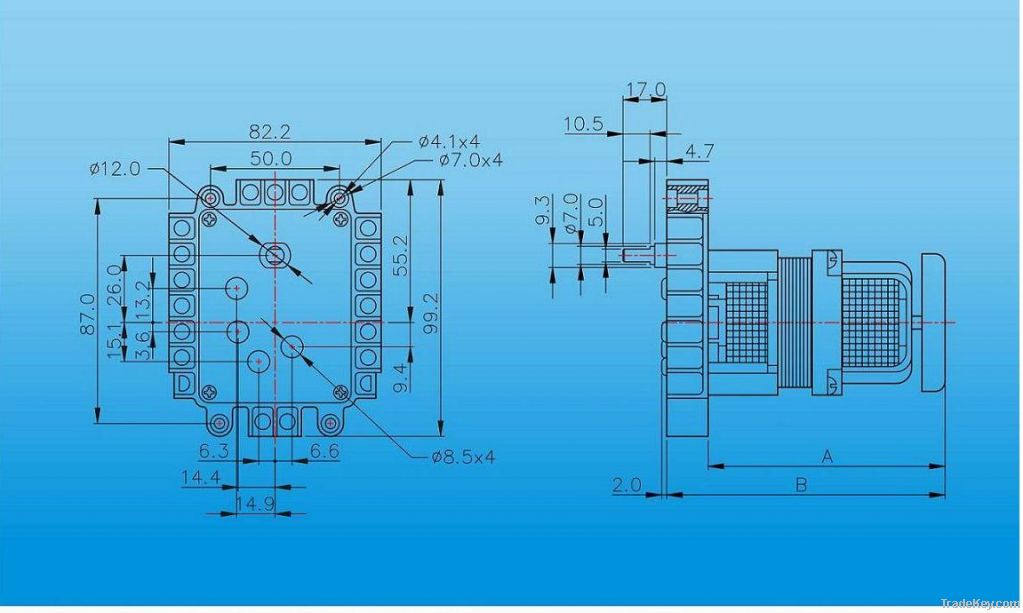 AC Gearbox motor - C60GA Series