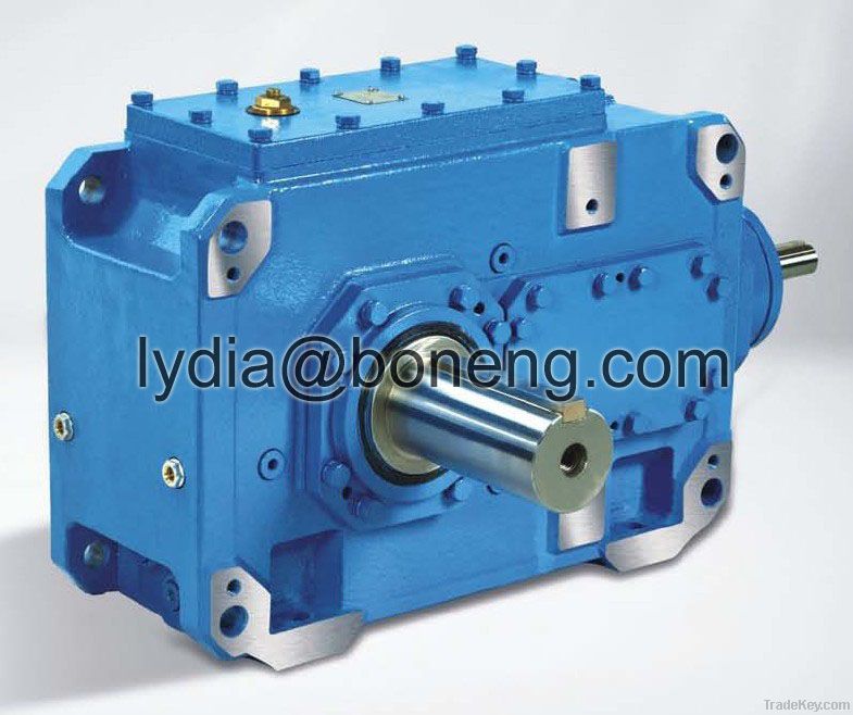 Industrial bevel helical gearboxes