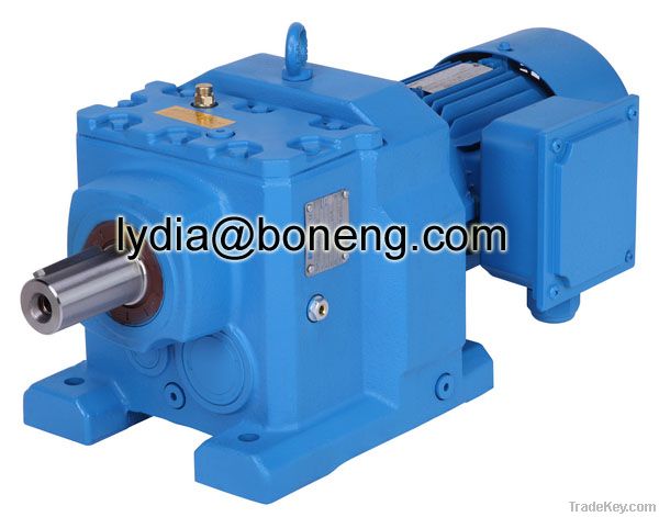 CR series inline helical geared motor