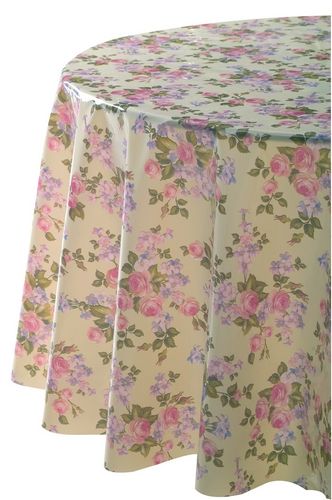 pvc table cloth with non-woven backing