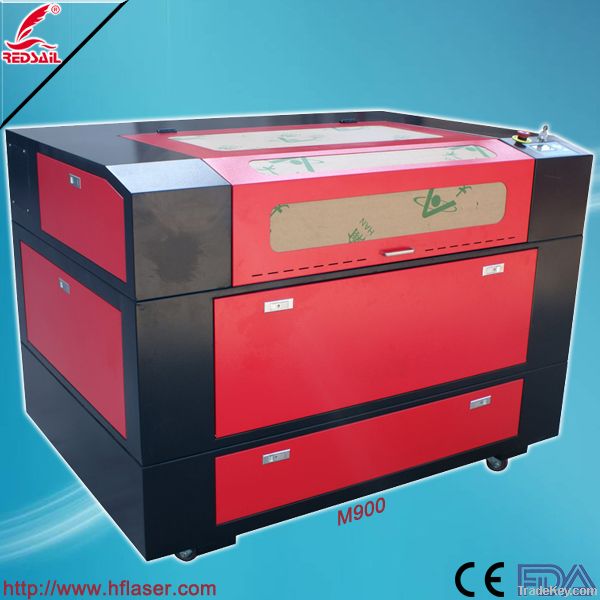 high precision laser engraving machine M900 for cloth rubber wood