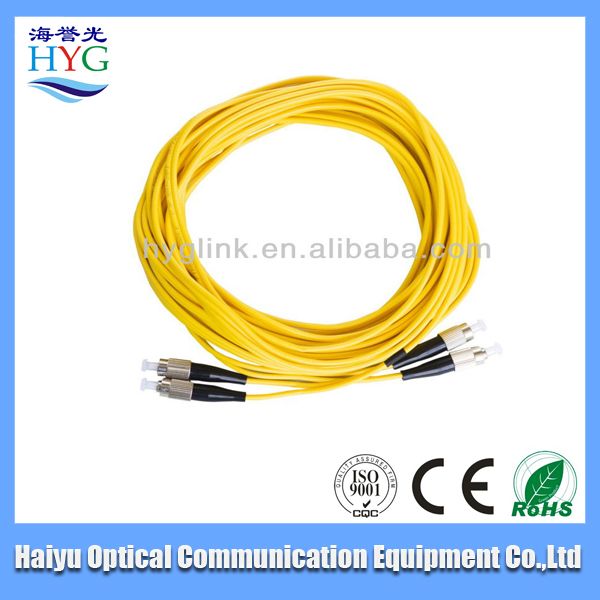 FC fiber optic patchcord  factory offer connector SC/LC/FC/ST/MRTJ