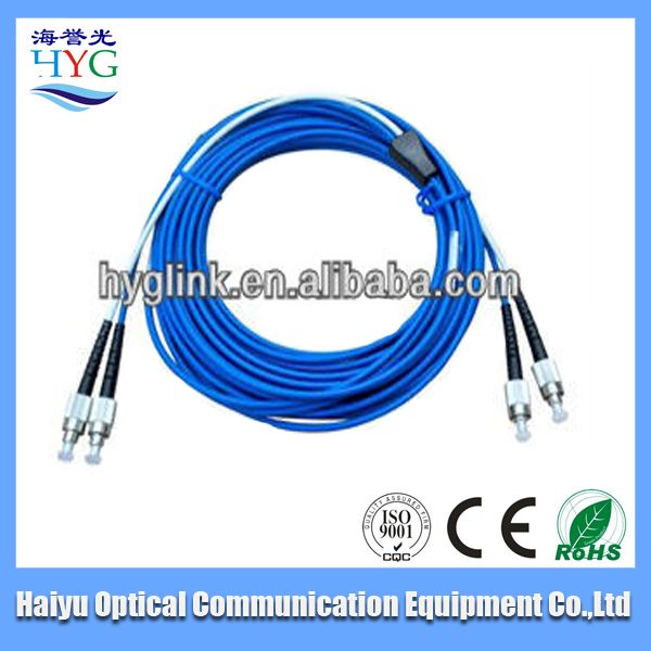 FC fiber optic patchcord  factory offer connector SC/LC/FC/ST/MRTJ