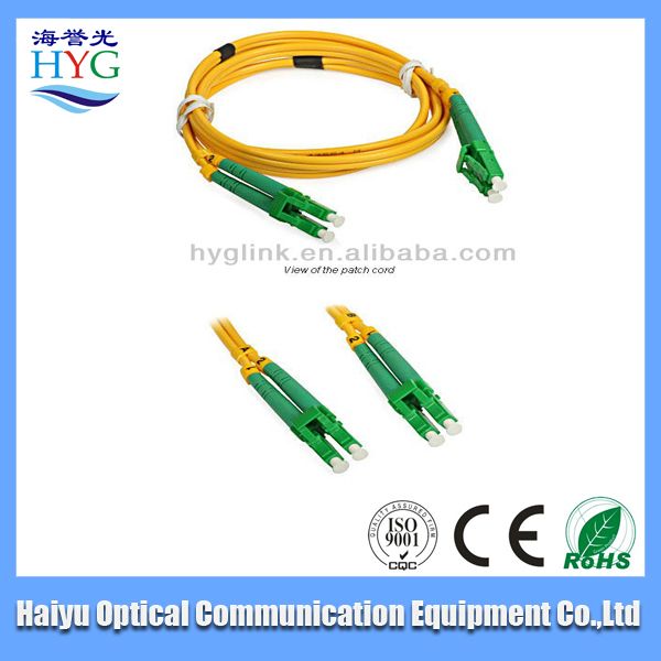 Fiber optic patch cord /Jumpers / pigtails, LC/SC/FC/ST/MTRJ PVC/LSZH