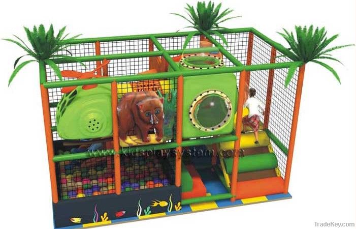 them Indoor modular soft playground happy bear garden