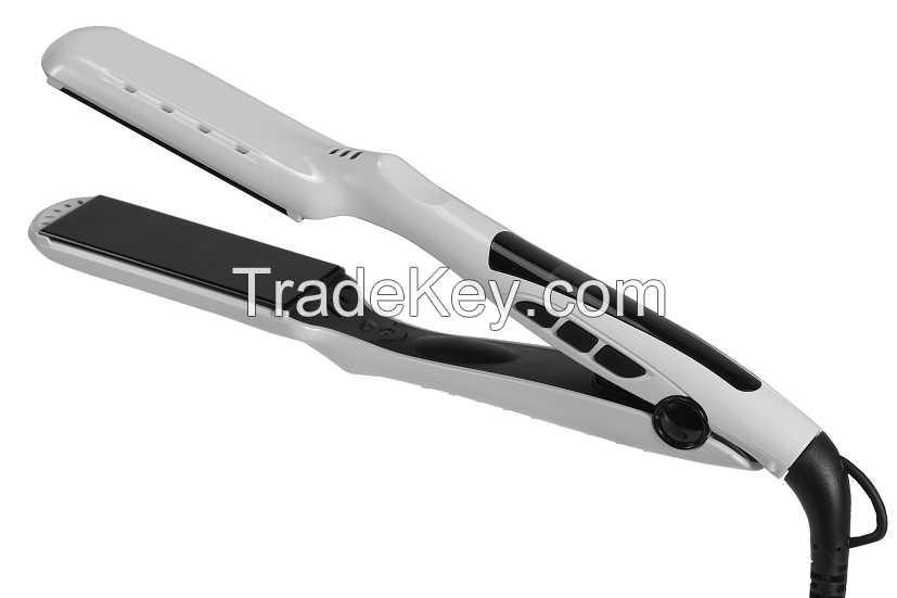 Wide plate professional Digital Hair Straightener