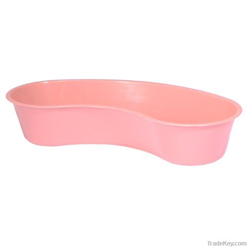 Plastic emesis basin