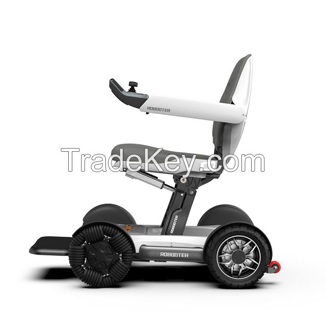 2021 China New Design Aluminum Lightweight Power Wheelchair that Fold Up by App