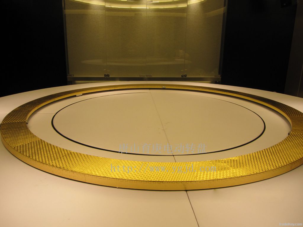 electric  lazy susan/turntable