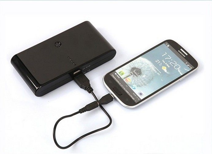 Huge volume capacity 12000mAh portable power bank