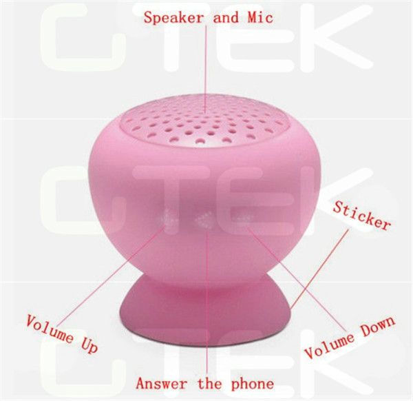 Bluetooth Portable Mini Speaker-Mashroom Shaped