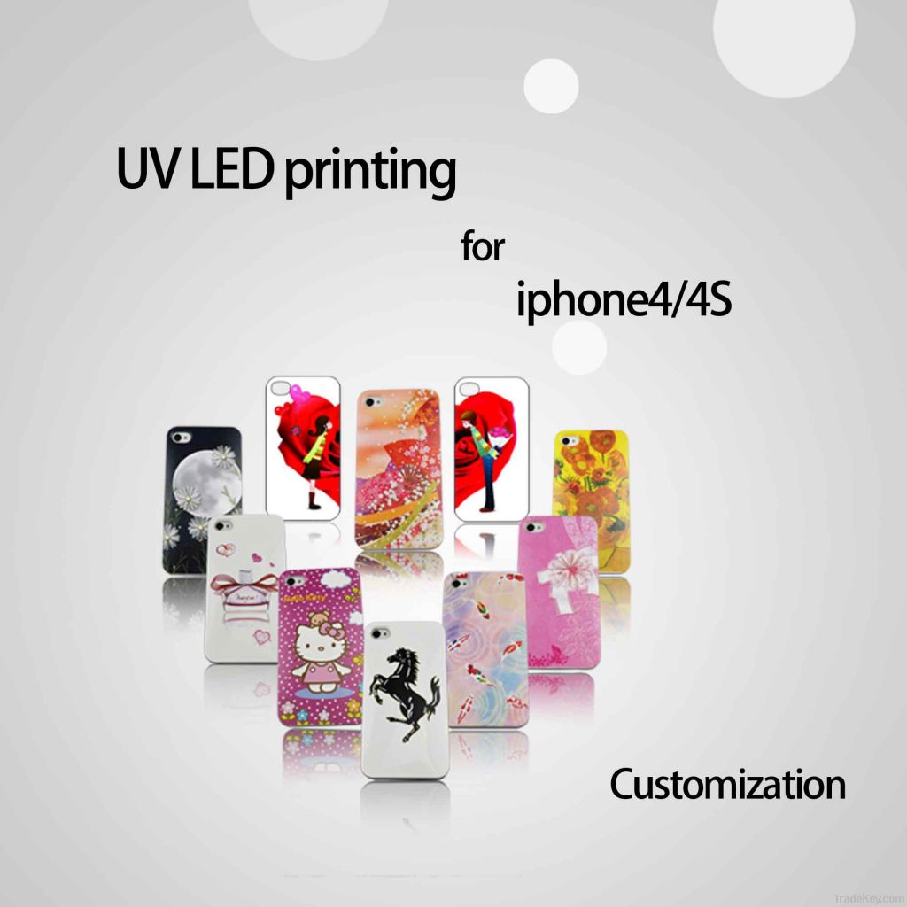 UV LED Printing phone case for iphone4/4S