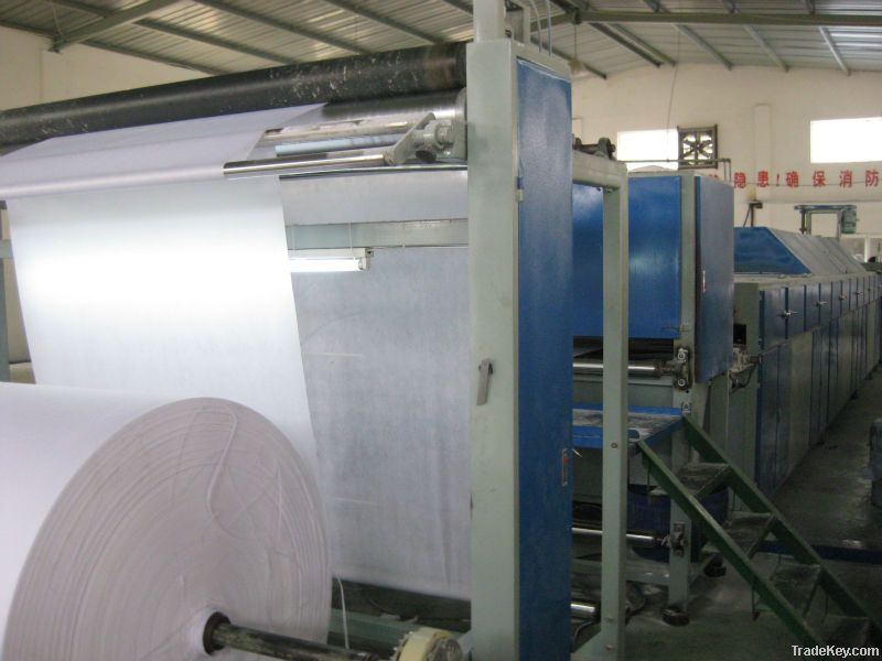 nonwoven interlining/gum stay