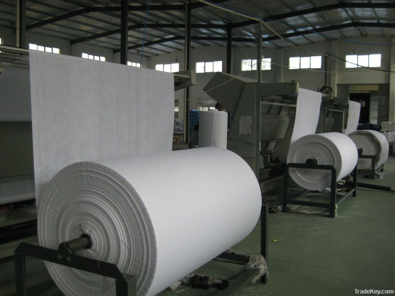 nonwoven interlining/gum stay