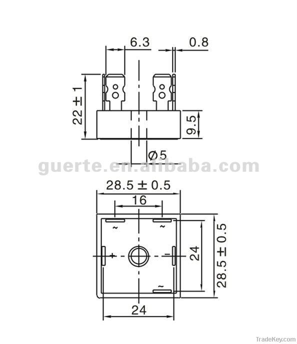 Excellent performance Rectifier bridge MT3516