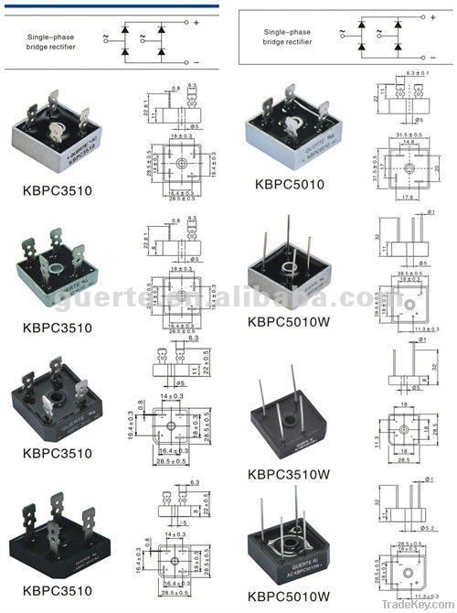 Excellent performance Rectifier bridge MT3516