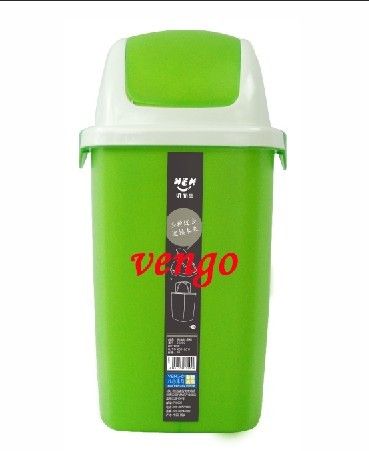 plastic waste bin with lid