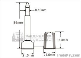 8001 High security seals-bolt seals