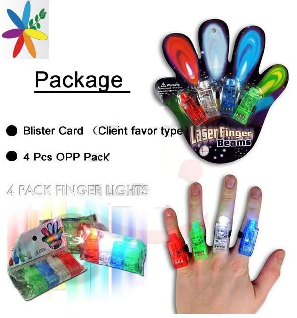 Flashing LED Finger 