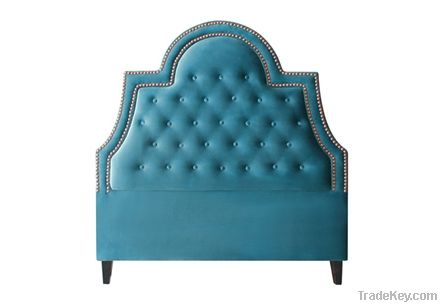 velvet headboard