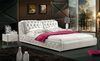 2013 princess bed was made from solid wood frame and genuine leather