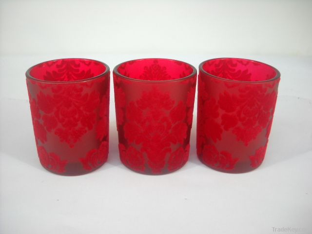 Glass Candle holders