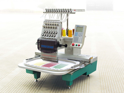 single heads embroidery machine