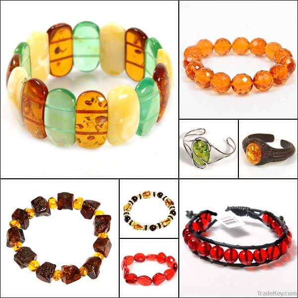 Amber bracelets