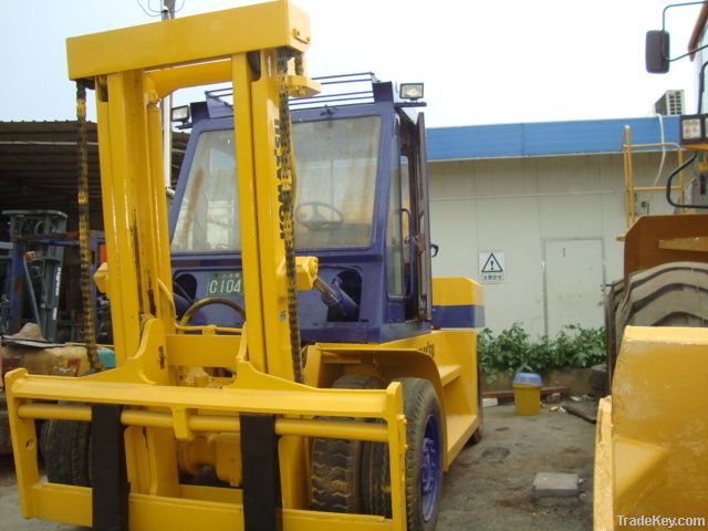 Used Komatsu Forklift, Komatsu FD100 Forklift, Used Forklift 10t