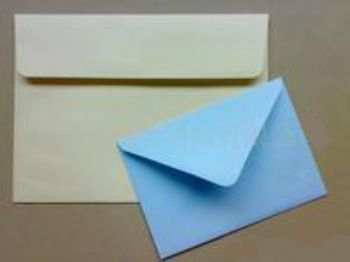 color paper envelope