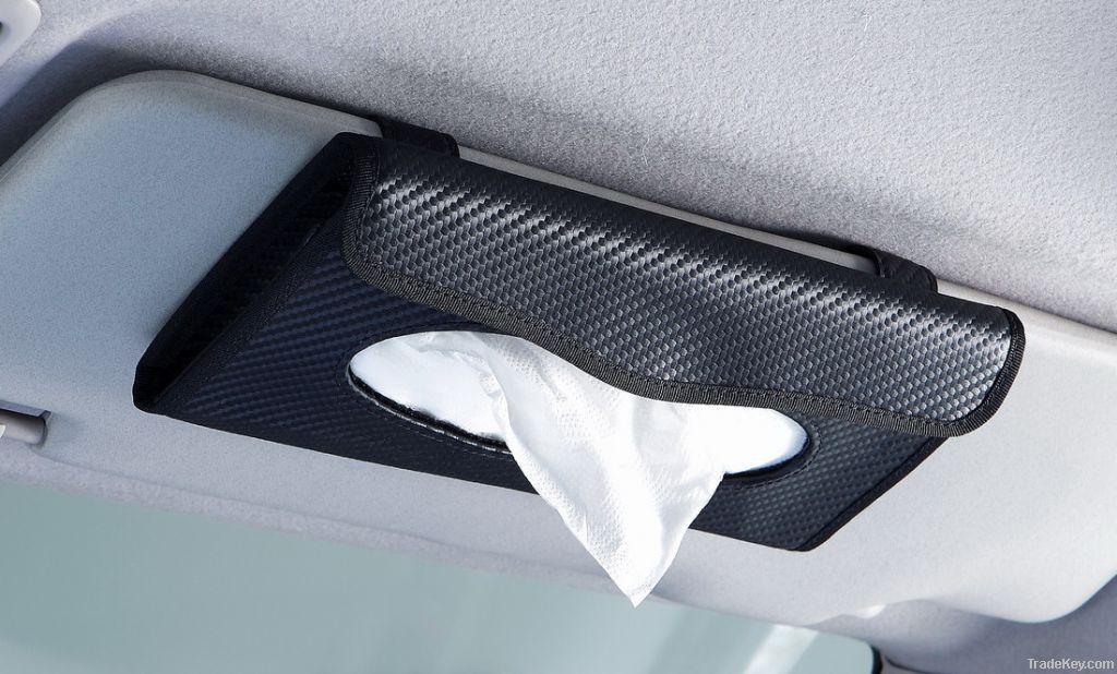 Sun Visor Tissue Box Cover