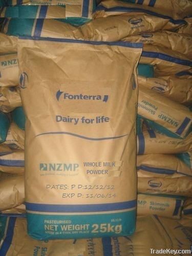 Fonterra whole milk powder