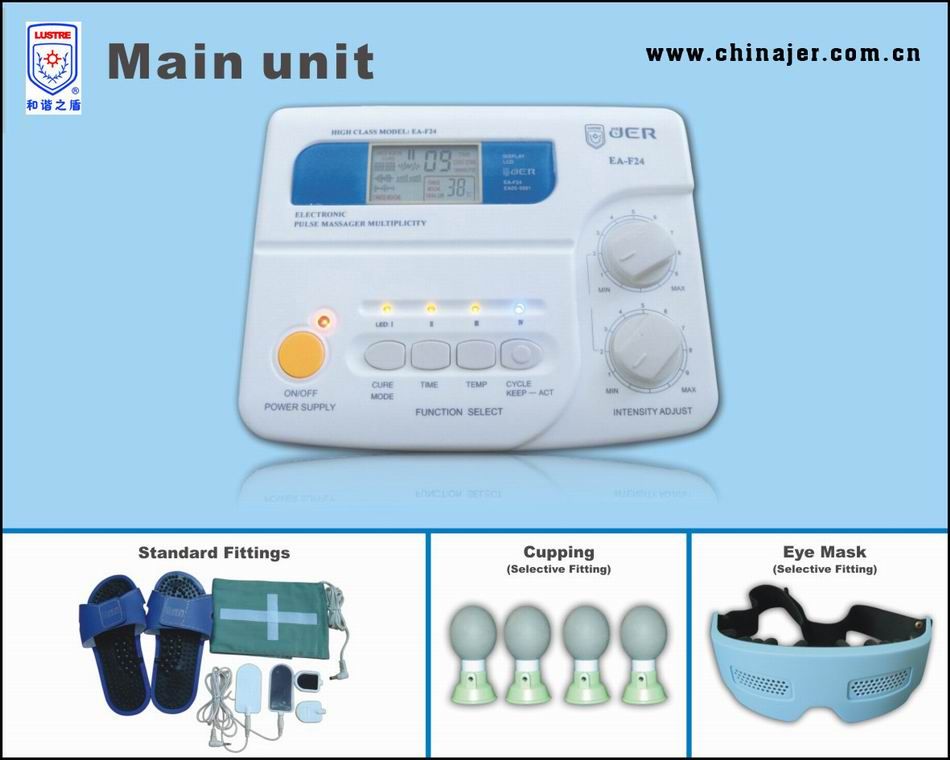 electronic therapeutic massager EA-F24(ISO13485,CE approved)