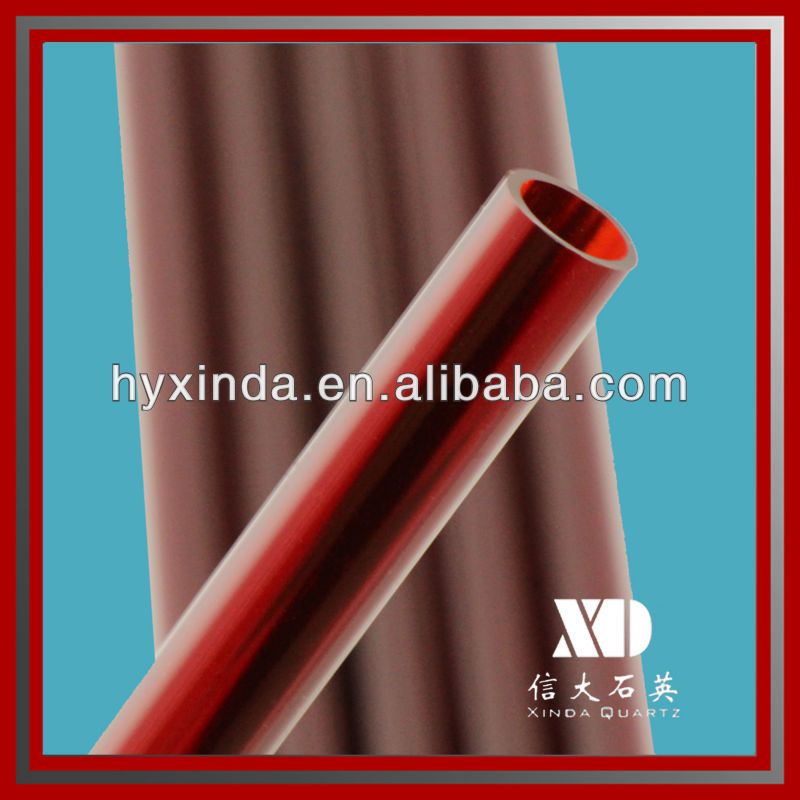 infrared milky glass quartz tube    