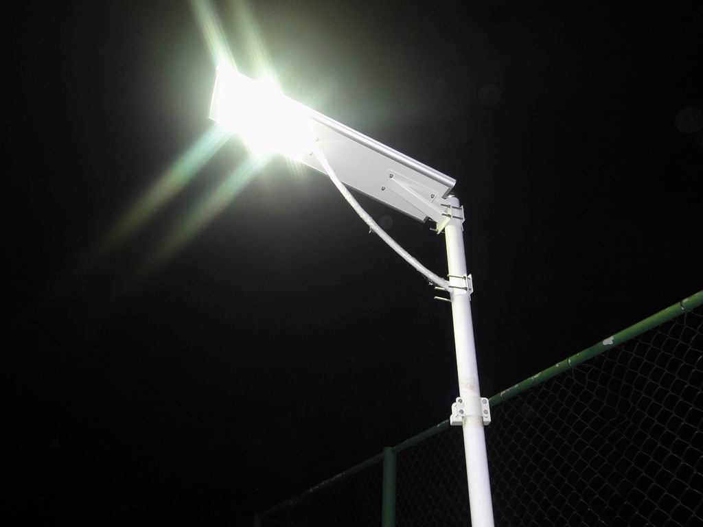 25W integrated solar street light